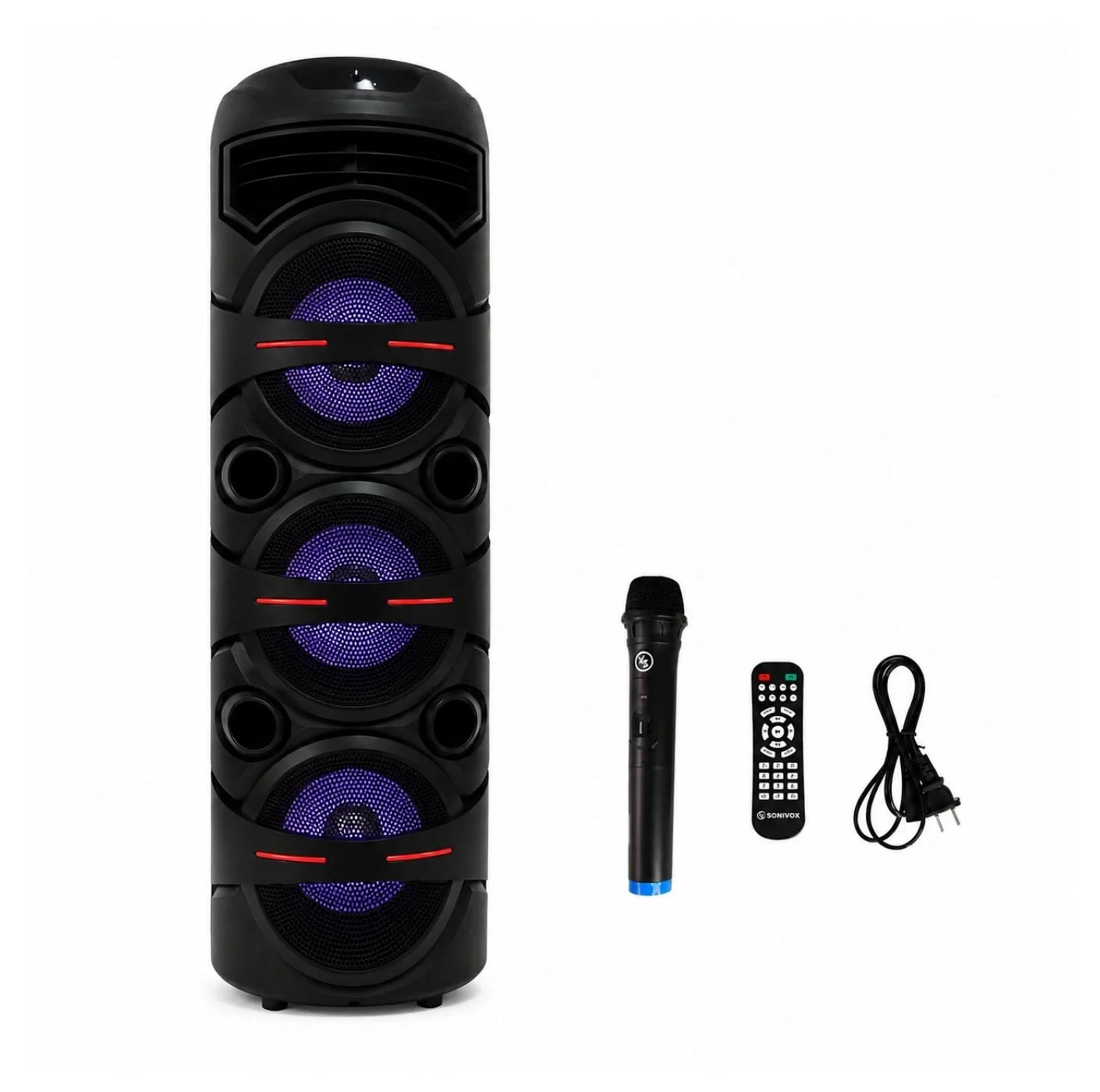 Parlante de torre portátil Sonivox VS-SS305
