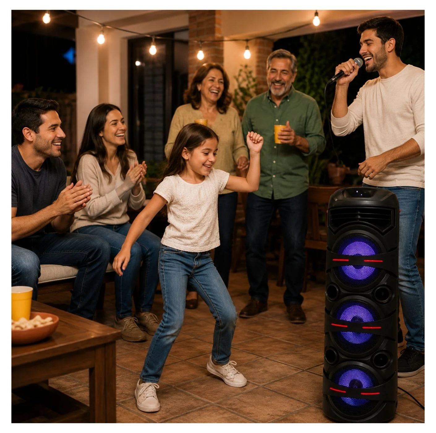 Parlante de torre portátil Sonivox VS-SS305