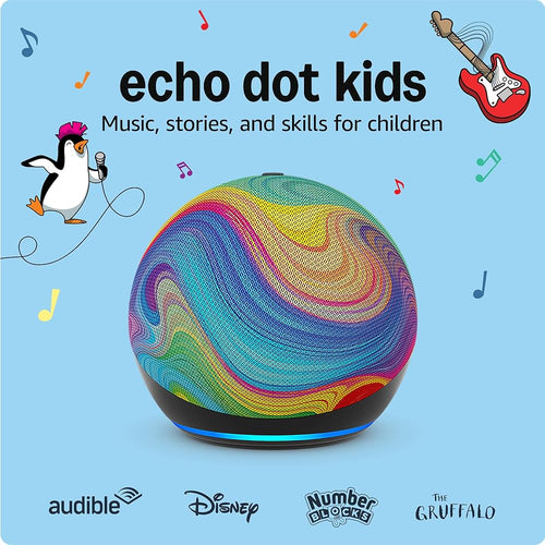 Amazon Echo Dot Echo Dot 5th Gen Kids con asistente virtual Alexa owl