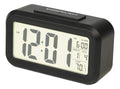 Reloj Despertador Portátil Rca Con Sensor Automático, Pantal Plata