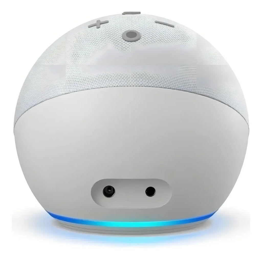 Amazon Echo Dot 4th Gen con asistente virtual Alexa glacier white