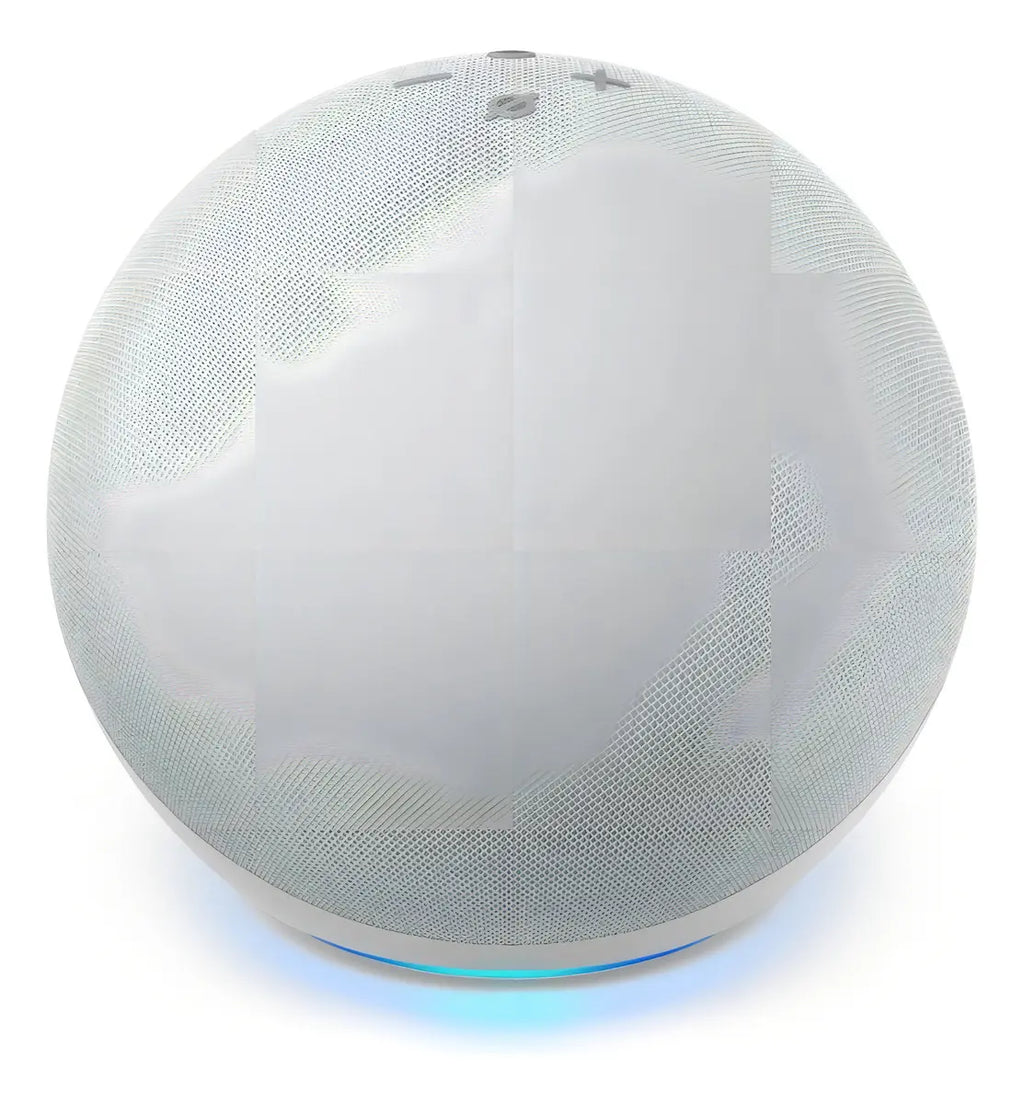 Amazon Echo Dot 4th Gen con asistente virtual Alexa glacier white