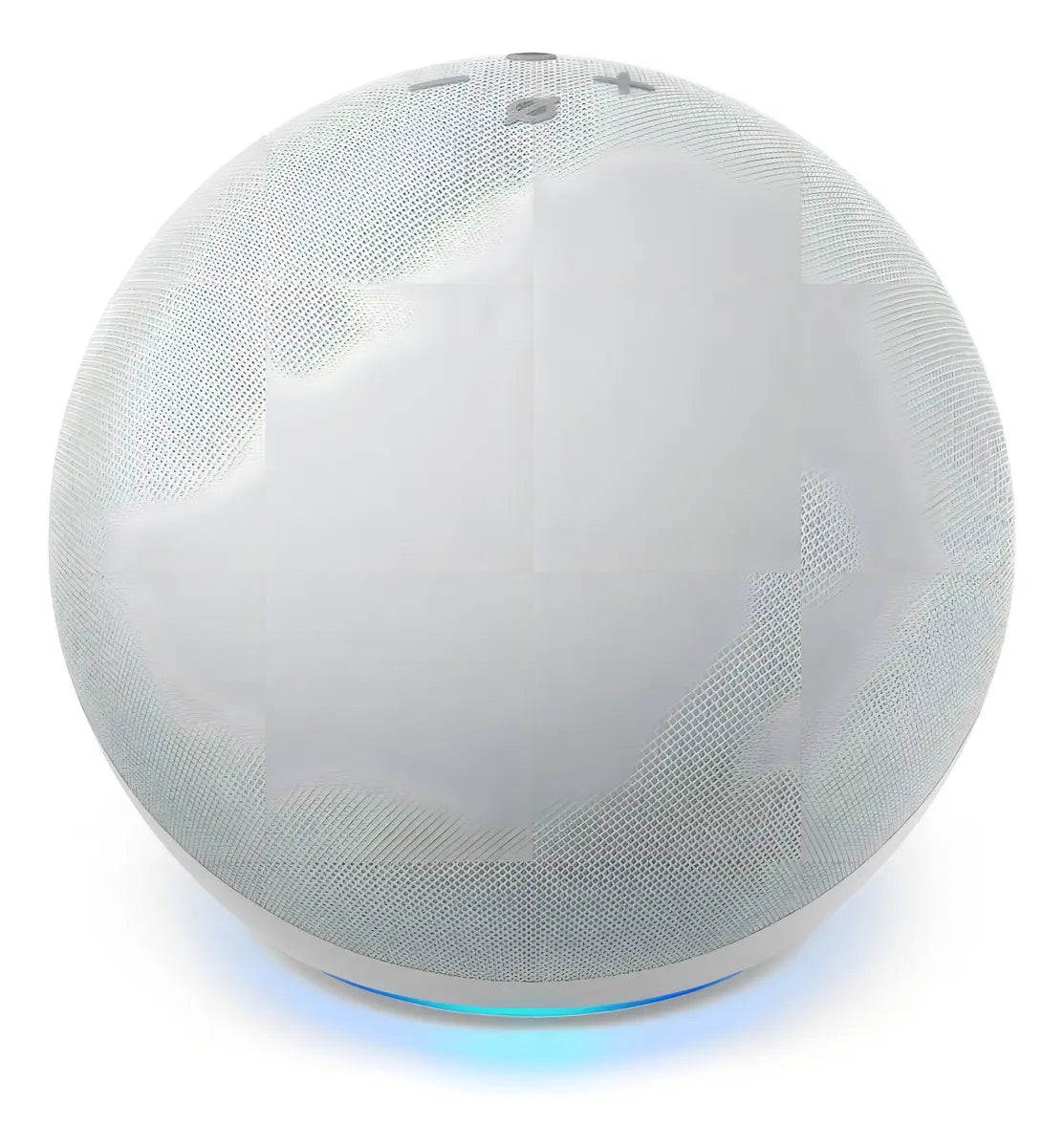 Amazon Echo Dot 4th Gen con asistente virtual Alexa glacier white
