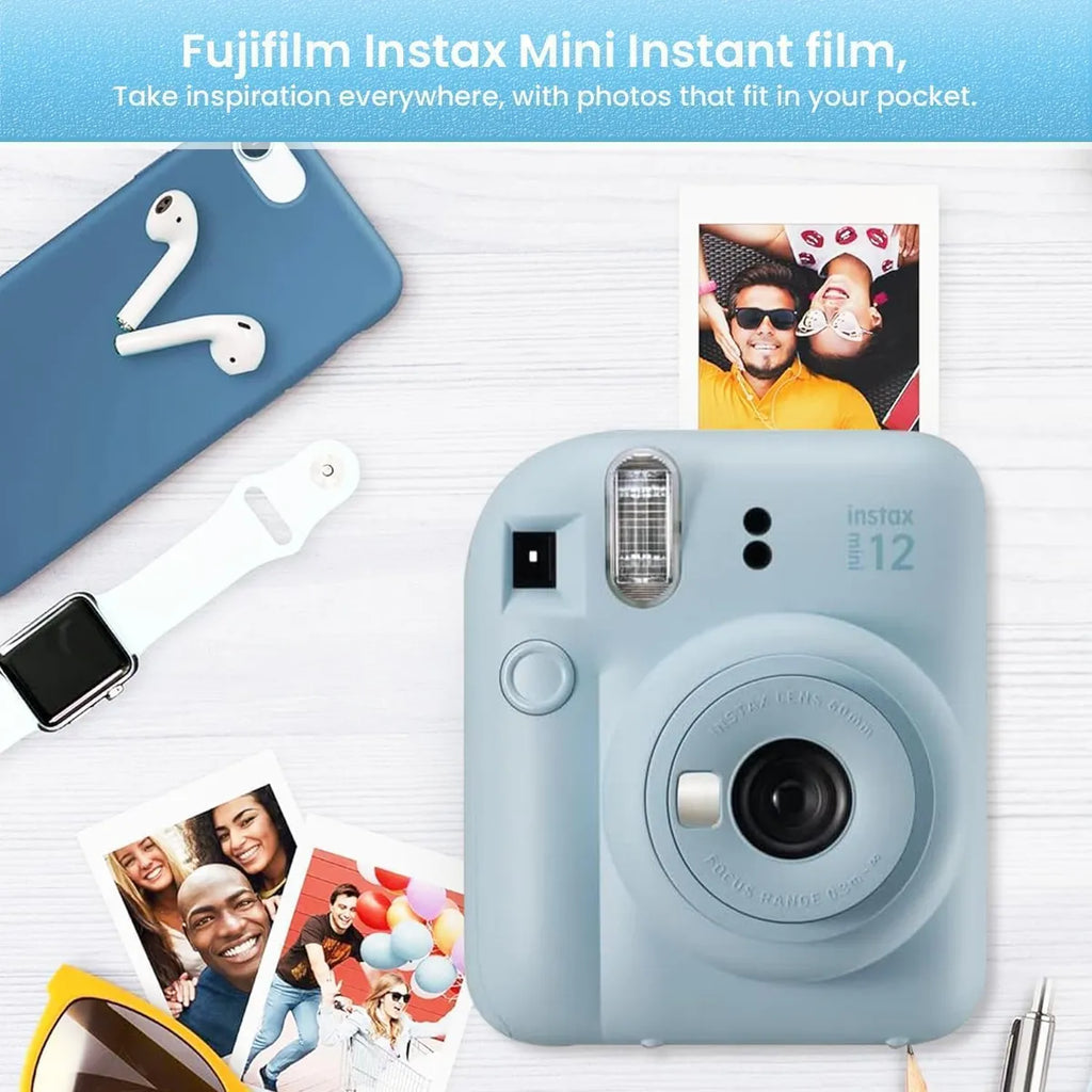 Combo Cámara instantánea Fujifilm Instax Mini 12 morado