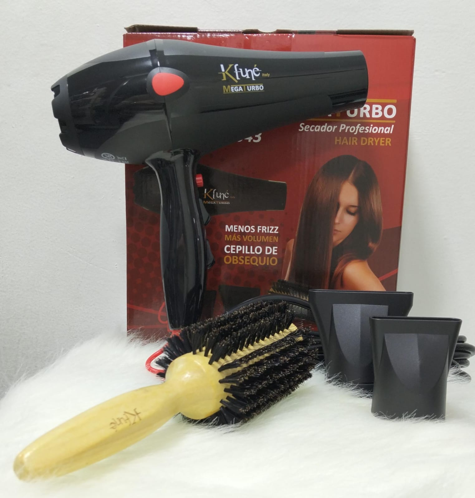 Secador Kfune Kf-1543 Para Tratamientos Con Keratina